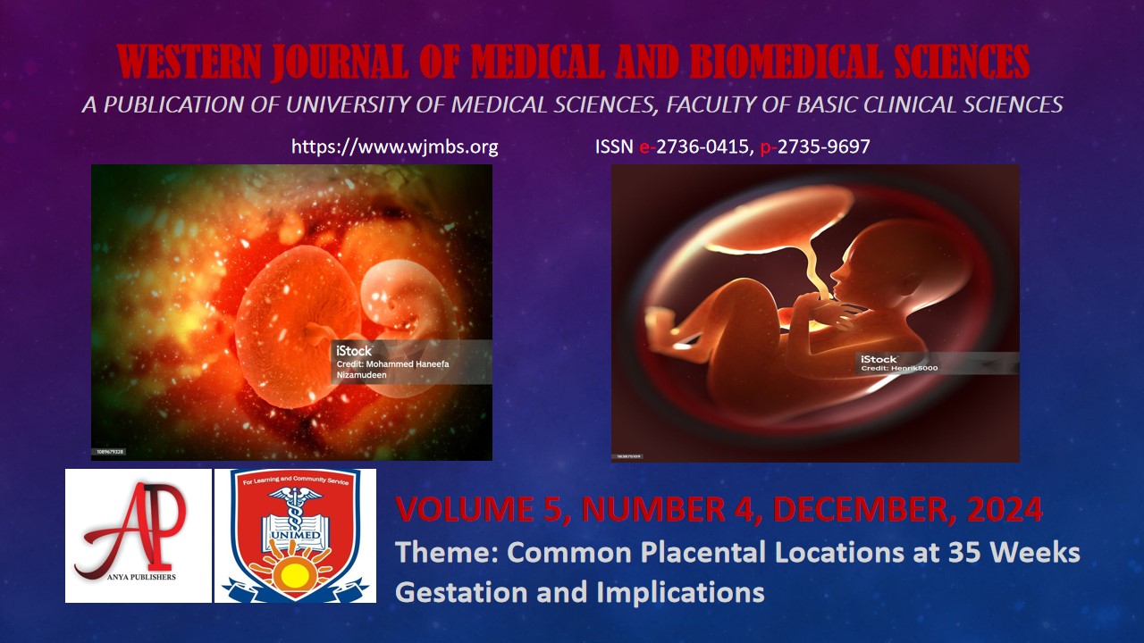 					View Vol. 5 No. 4 (2024): Common Placental Locations After 35 Weeks  Gestation
				